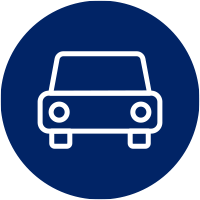 icon car front
