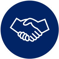 icon hand shake