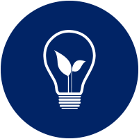 icon sustainability bulb